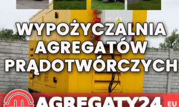 Wynajem agregatów prądotwórczych o różnej mocy