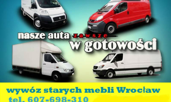 Odbiór,wywóz,utylizacja starych mebli Wrocław.Opróżnianie mieszkań.